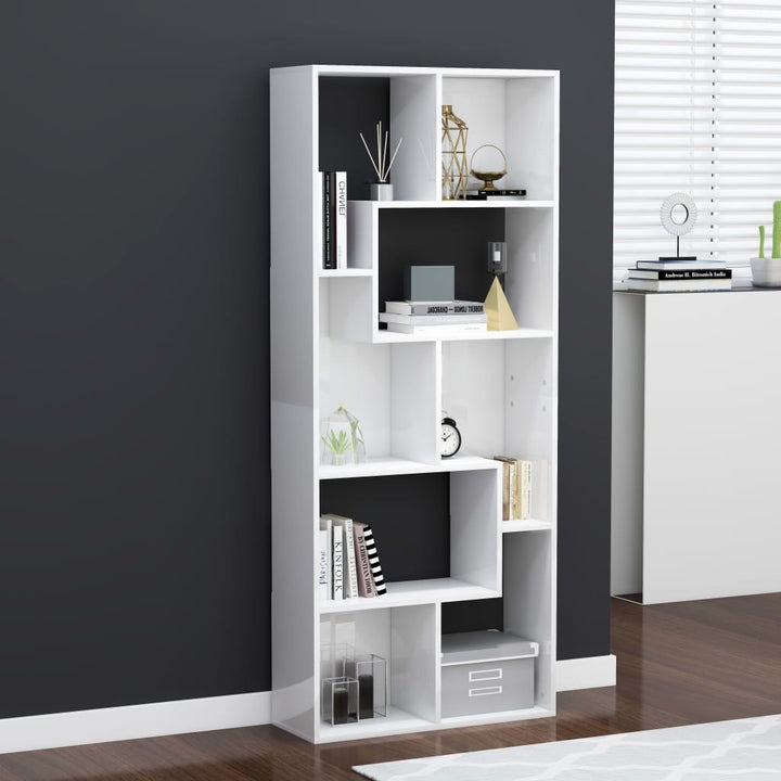 Bokhylla 67X24X161 Cm Konstruerat Trä