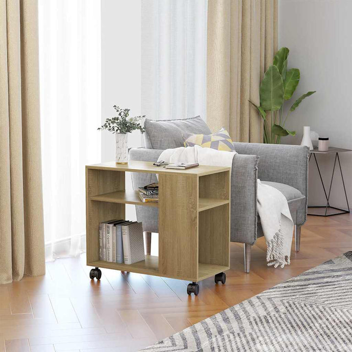 Sidobord 70X35X60 Cm Konstruerat Trä