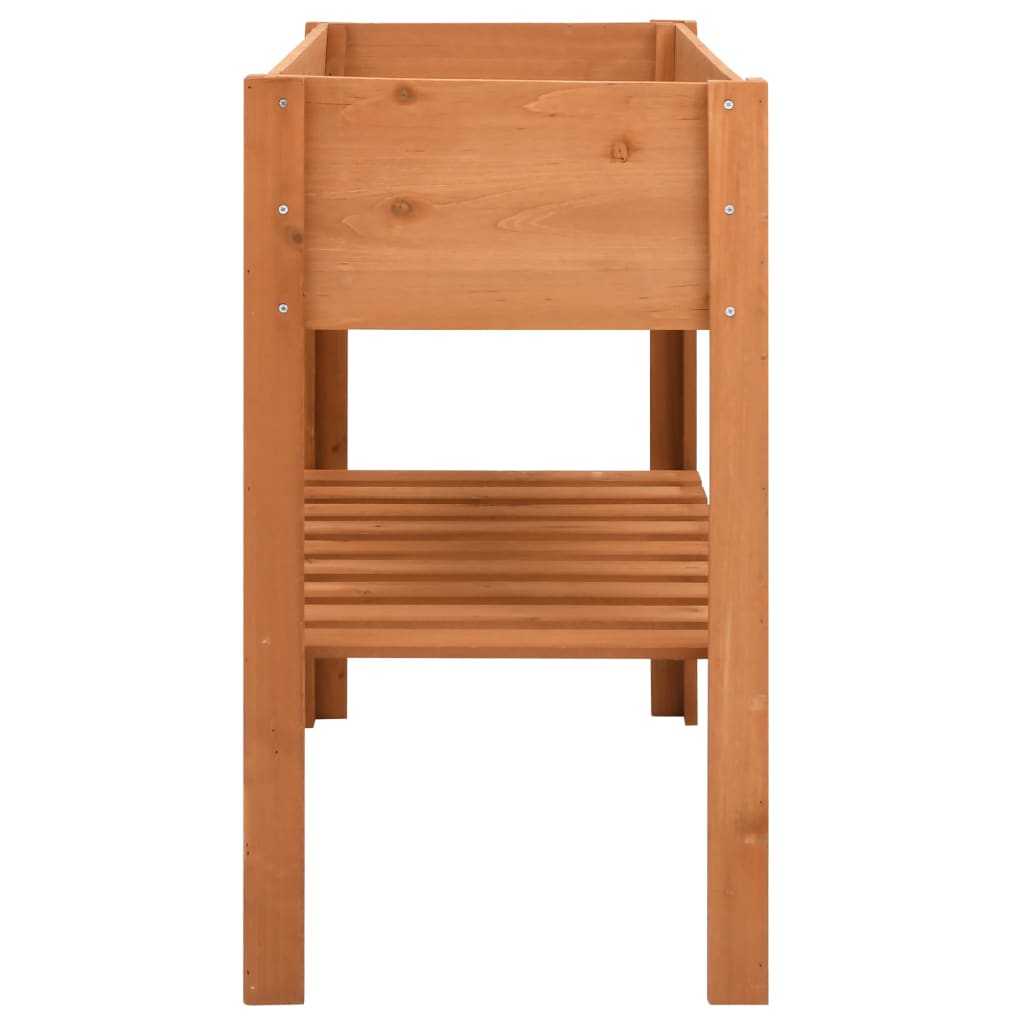 Odlingslåda 88X43X80 Cm Granträ