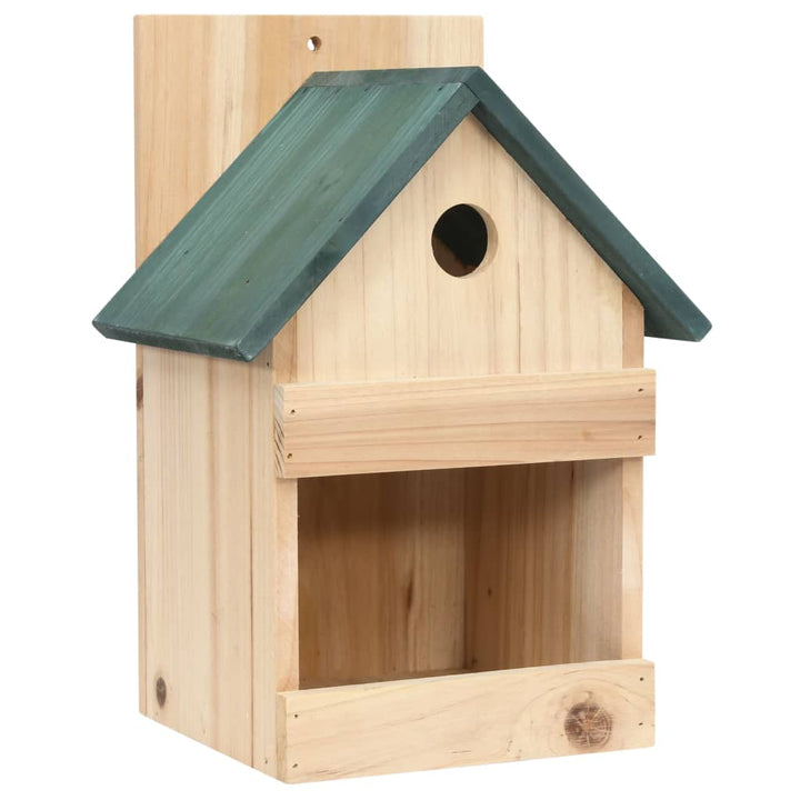 Fågelholkar 4 St 23X19X33 Cm Granträ