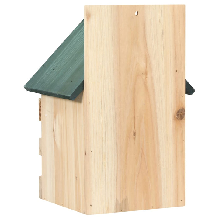Fågelholkar 4 St 23X19X33 Cm Granträ