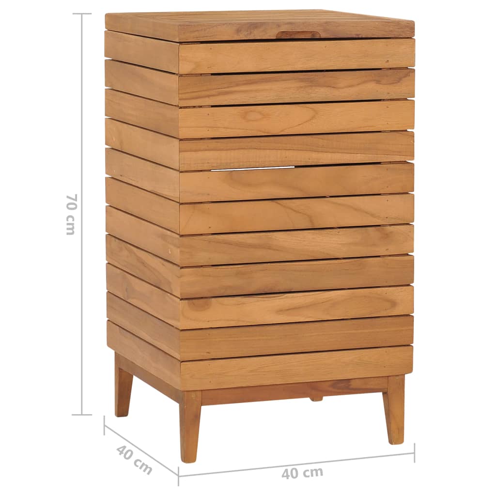 Tvättkorg Massiv Teak