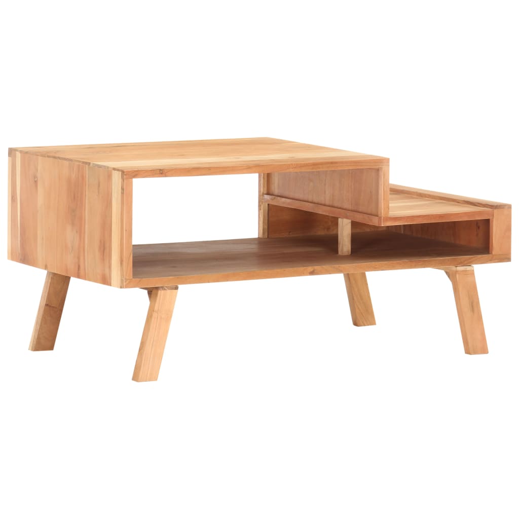 Soffbord 100X50X45 Cm Massivt Akaciaträ