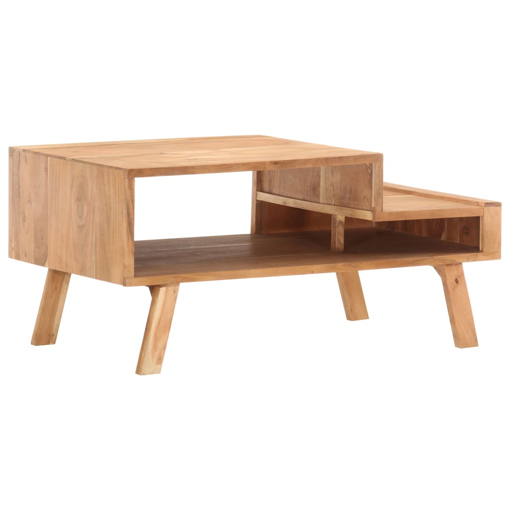 Soffbord 100X50X45 Cm Massivt Akaciaträ