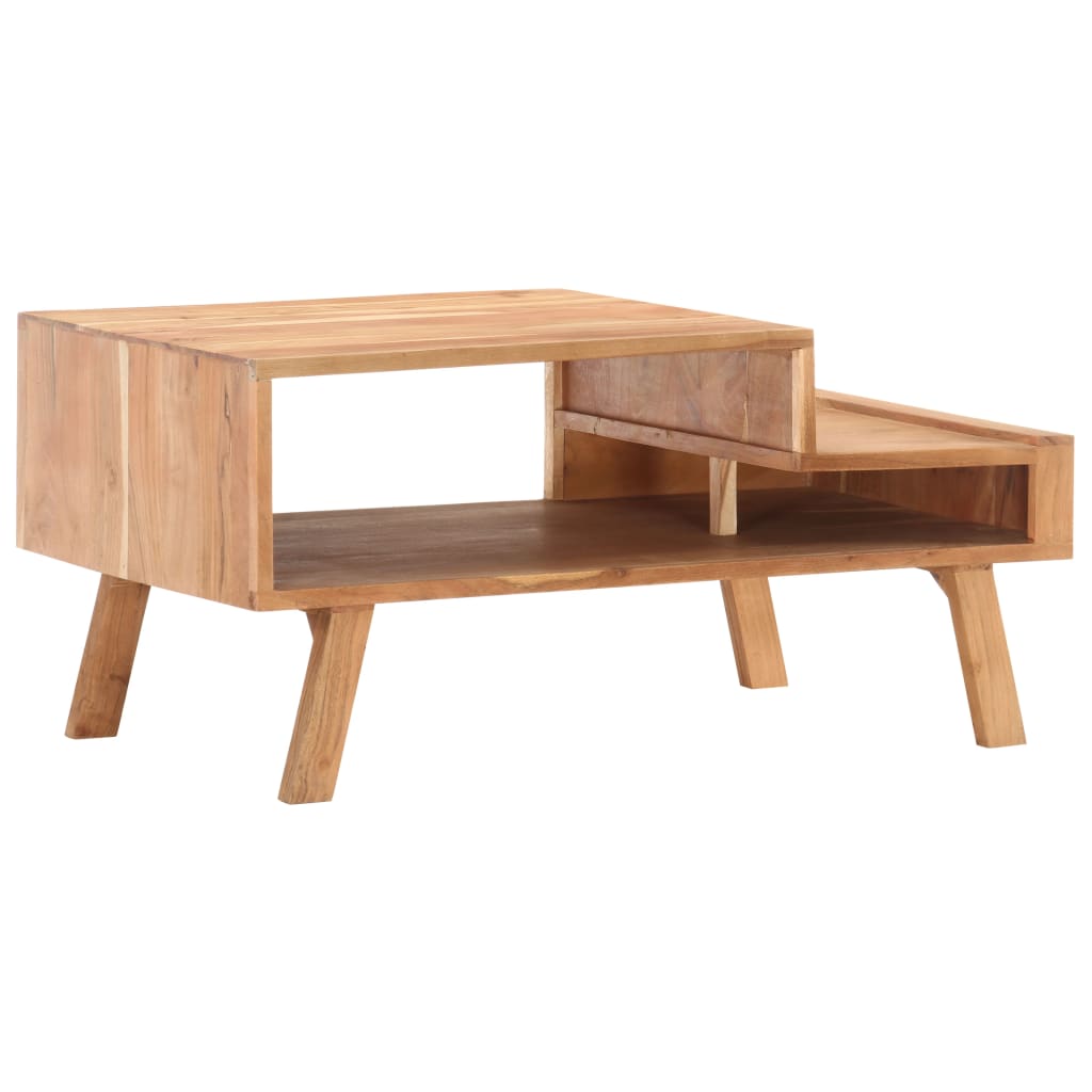Soffbord 100X50X45 Cm Massivt Akaciaträ
