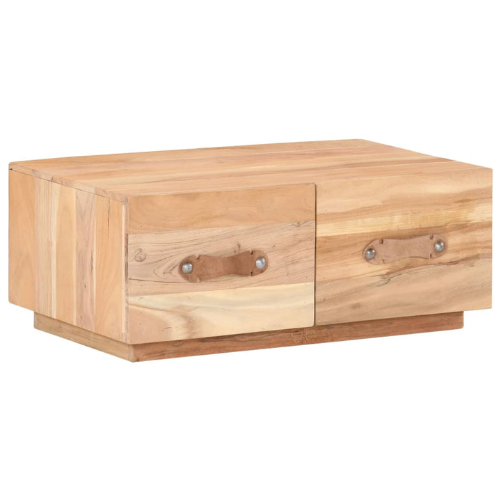 Soffbord 90X50X35 Cm Massivt Återvunnet Trä