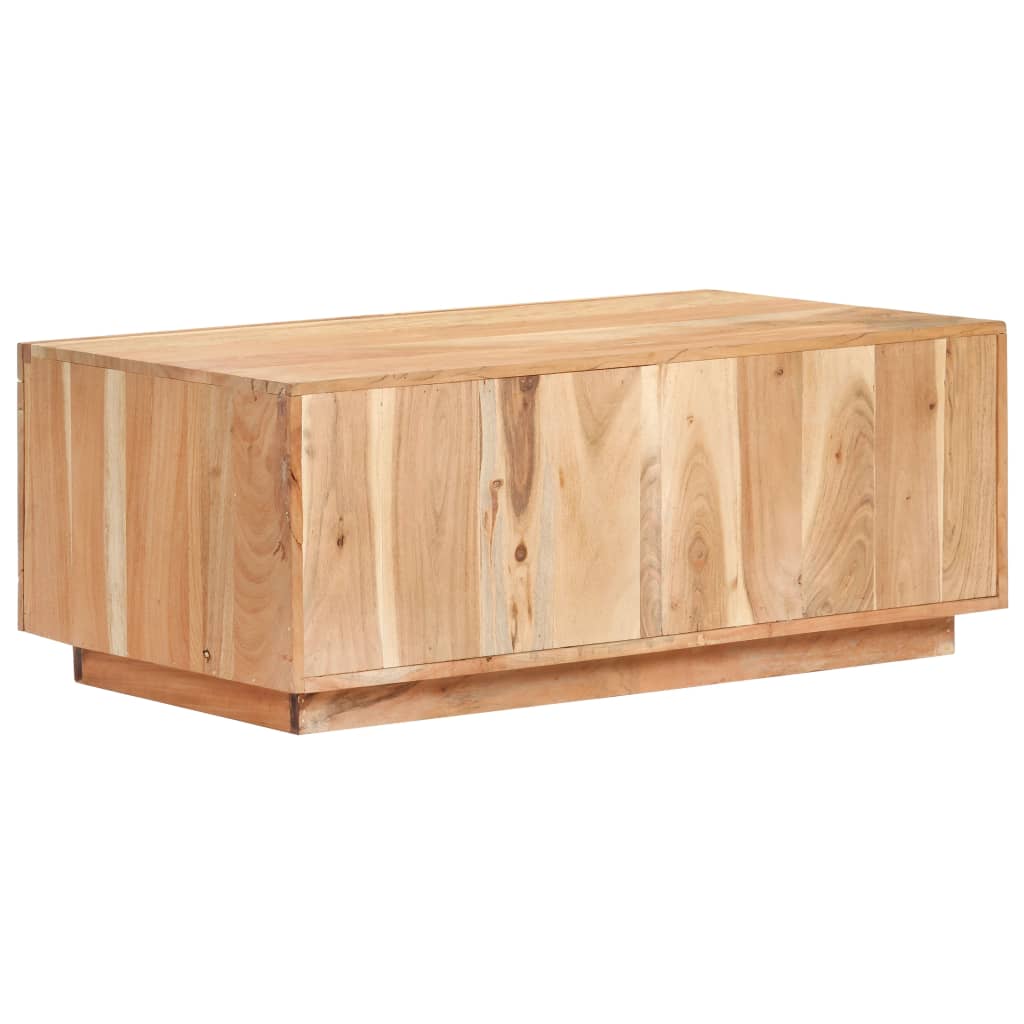 Soffbord 90X50X35 Cm Massivt Återvunnet Trä