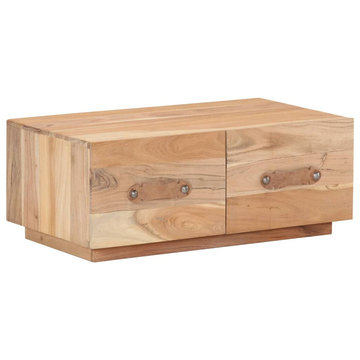Soffbord 90X50X35 Cm Massivt Återvunnet Trä