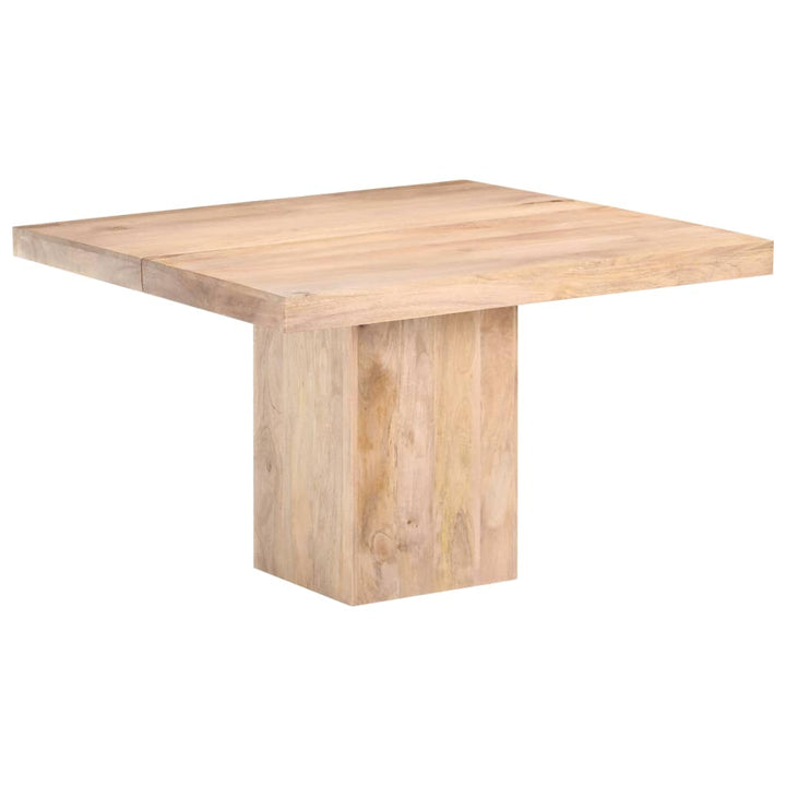 Matbord 120X120X77 Cm Massivt Mangoträ