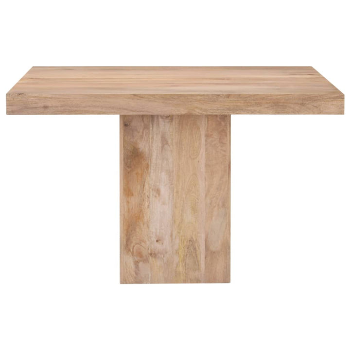 Matbord 120X120X77 Cm Massivt Mangoträ