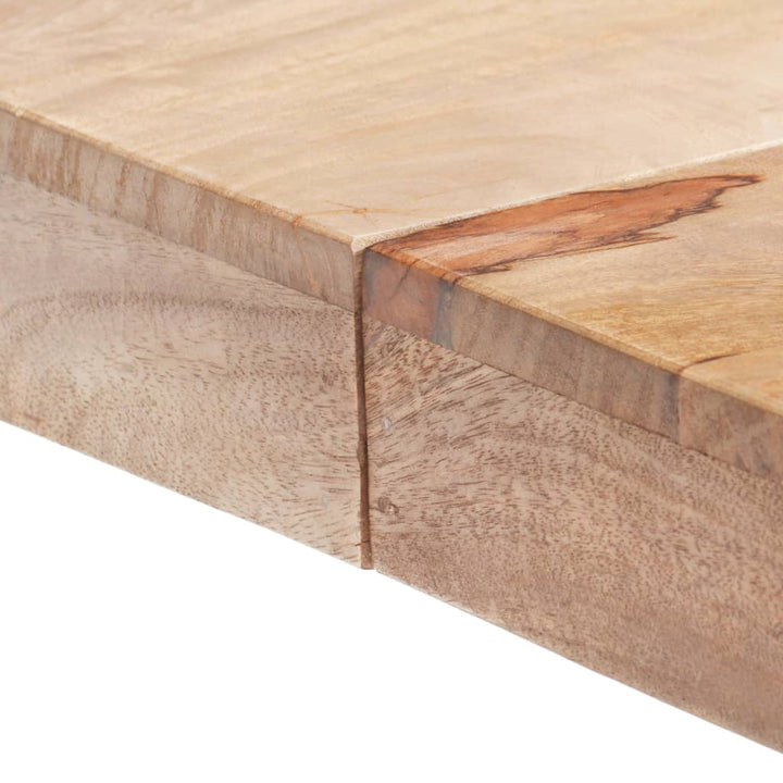 Matbord 120X120X77 Cm Massivt Mangoträ