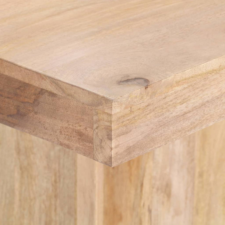 Matbord 120X120X77 Cm Massivt Mangoträ