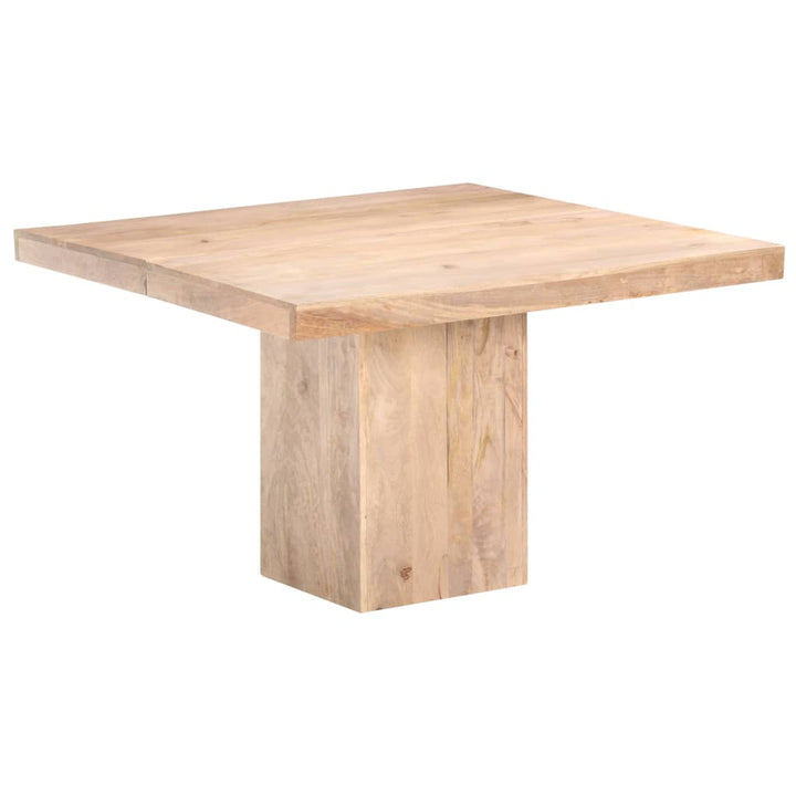 Matbord 120X120X77 Cm Massivt Mangoträ