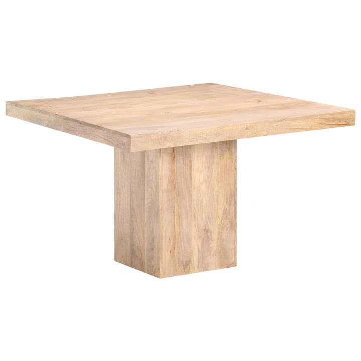 Matbord 120X120X77 Cm Massivt Mangoträ