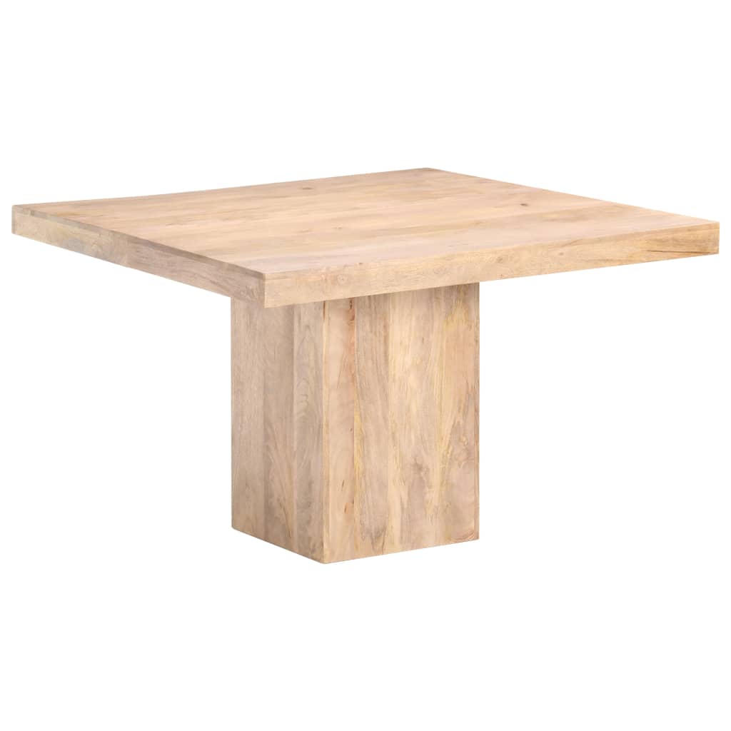 Matbord 120X120X77 Cm Massivt Mangoträ