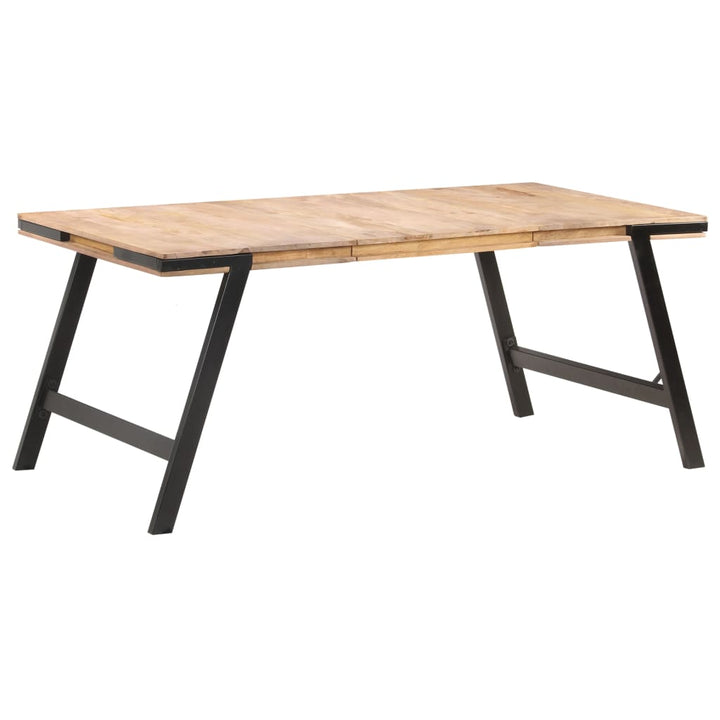 Matbord 180X90X76 Cm Massivt Mangoträ