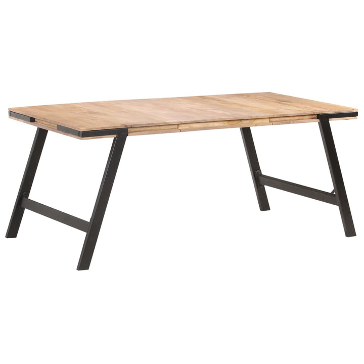 Matbord 180X90X76 Cm Massivt Mangoträ