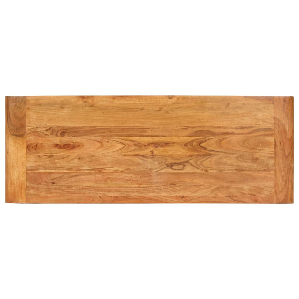 Avlastningsbord 110X40X76 Cm Massivt Akaciaträ Honungsfinish