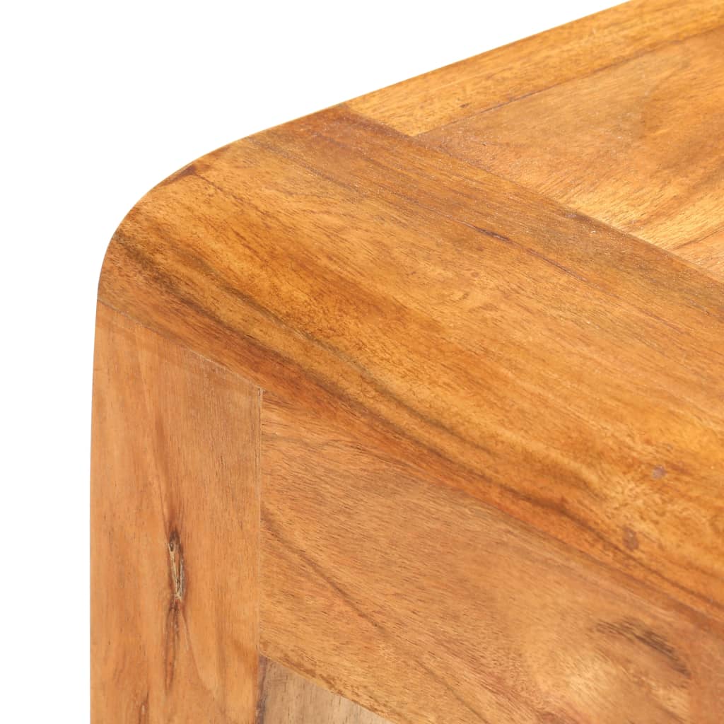 Avlastningsbord 110X40X76 Cm Massivt Akaciaträ Honungsfinish