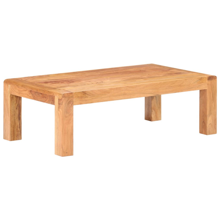 Soffbord 110X60X35 Cm Massivt Akaciaträ Med Honungsfinish