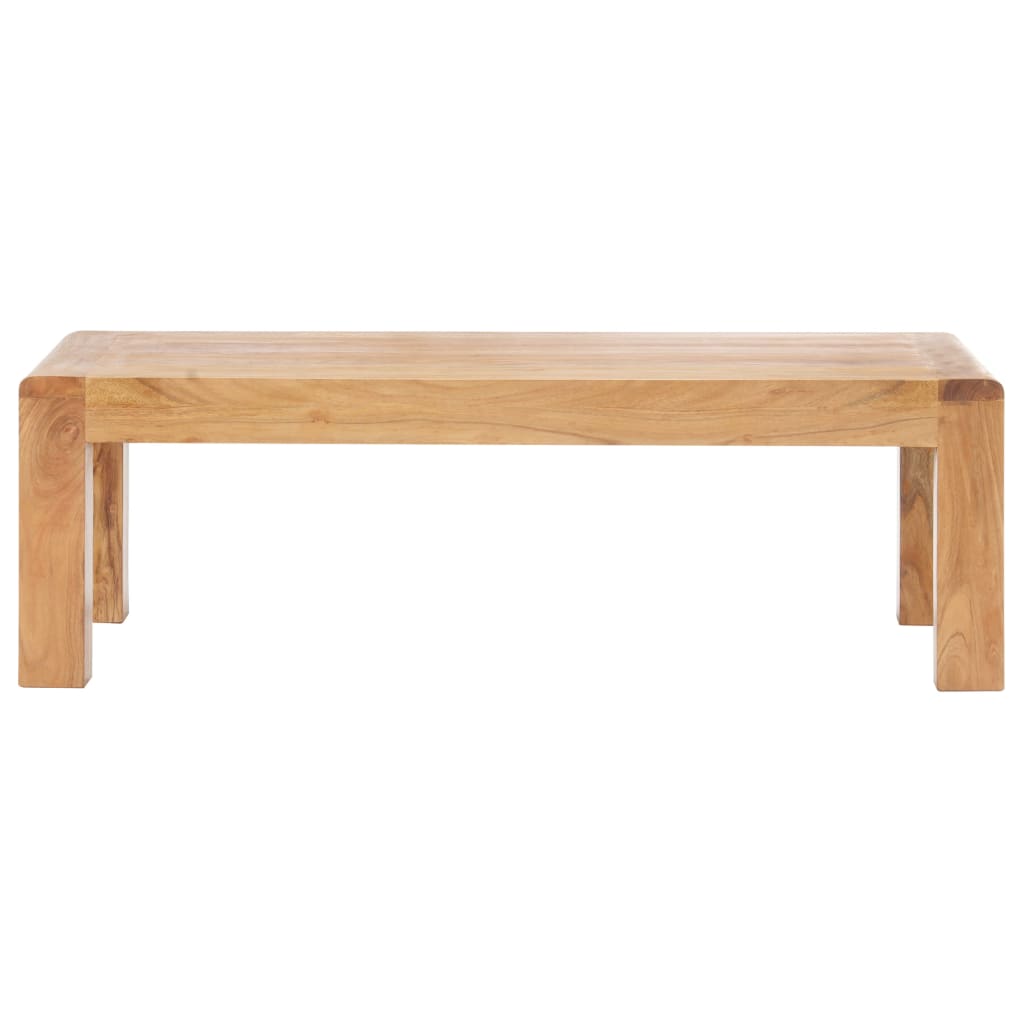 Soffbord 110X60X35 Cm Massivt Akaciaträ Med Honungsfinish