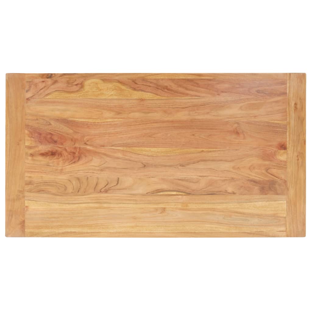 Soffbord 110X60X35 Cm Massivt Akaciaträ Med Honungsfinish