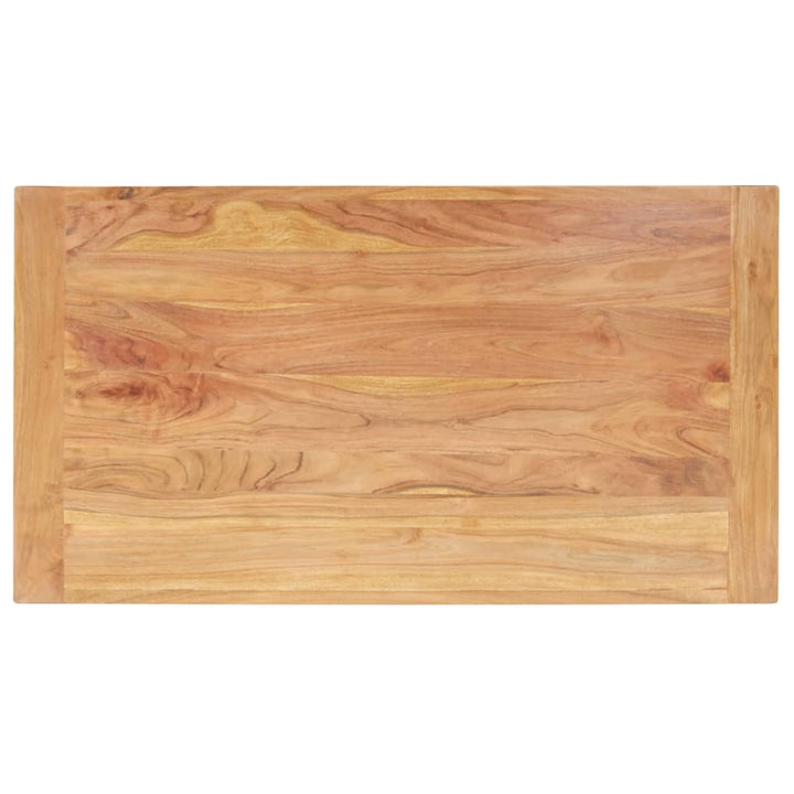 Soffbord 110X60X35 Cm Massivt Akaciaträ Med Honungsfinish