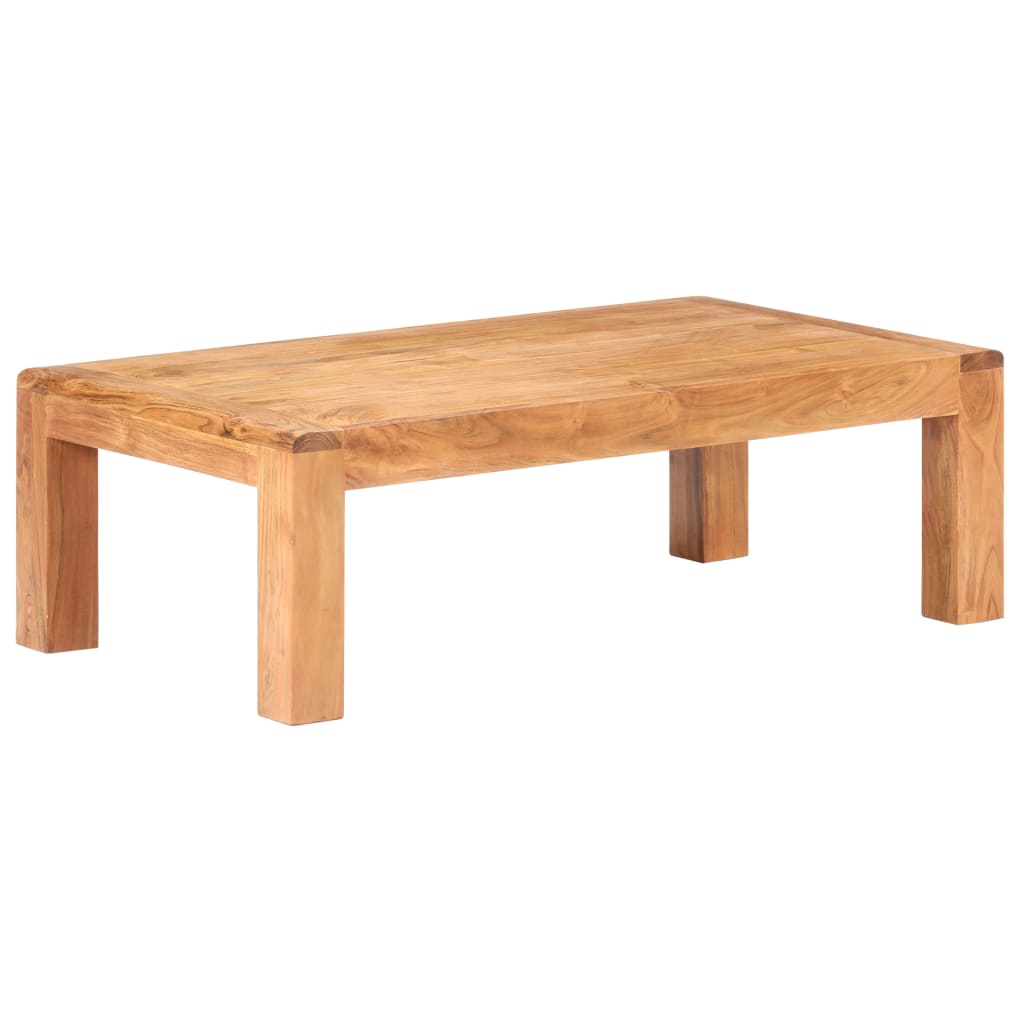 Soffbord 110X60X35 Cm Massivt Akaciaträ Med Honungsfinish