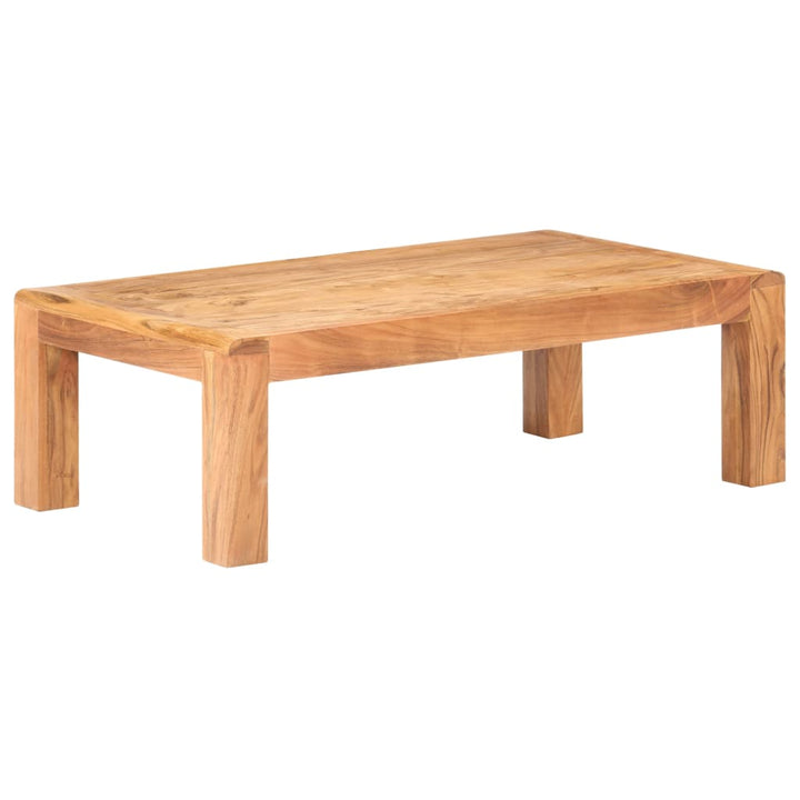 Soffbord 110X60X35 Cm Massivt Akaciaträ Med Honungsfinish