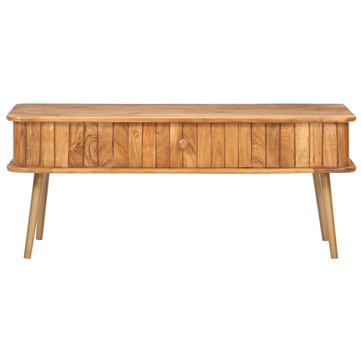 Soffbord 100X50X40 Cm Massivt Akaciaträ