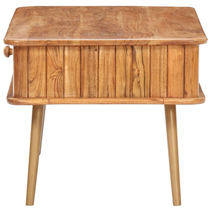 Soffbord 100X50X40 Cm Massivt Akaciaträ