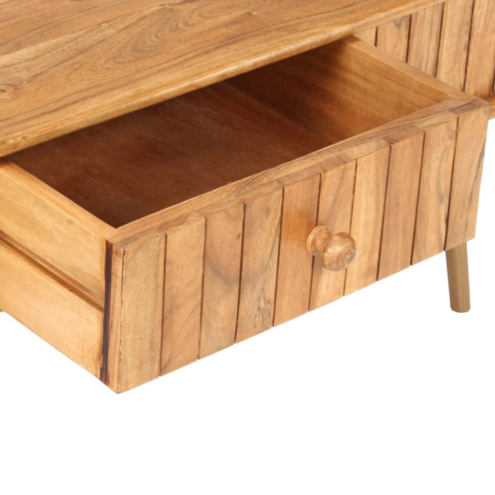 Soffbord 100X50X40 Cm Massivt Akaciaträ