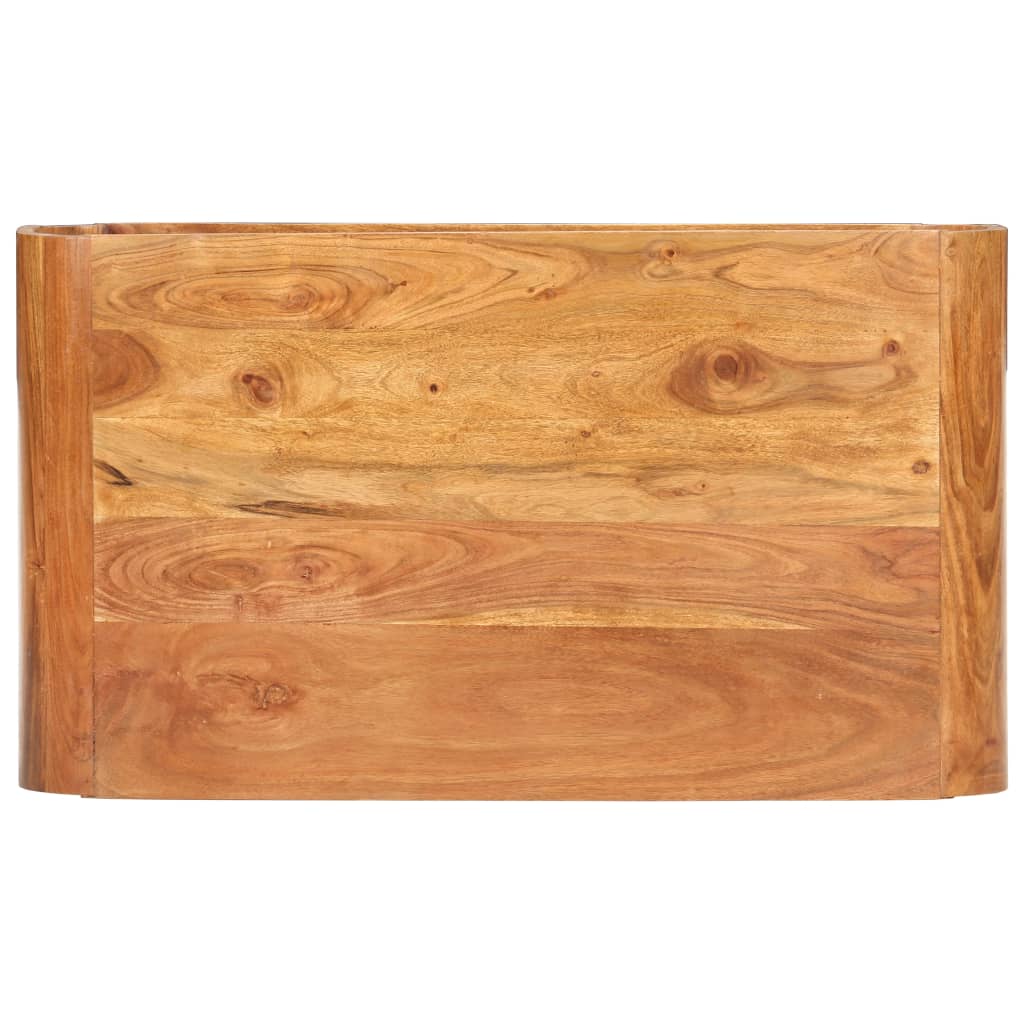 Soffbord 90X50X30 Cm Massivt Akaciaträ