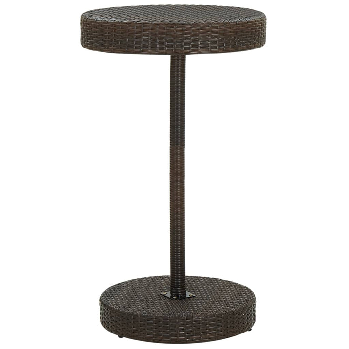 Trädgårdsbord 60,5X106 Cm Konstrotting