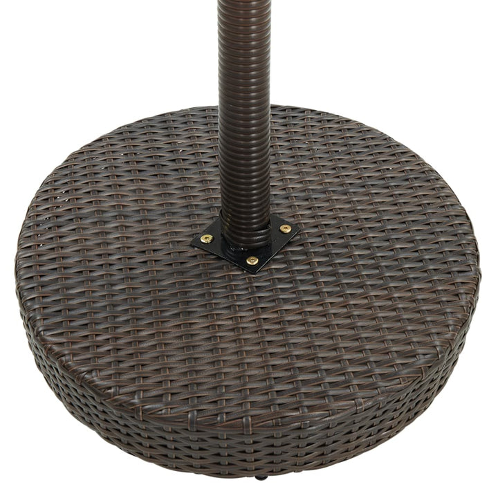 Trädgårdsbord 60,5X106 Cm Konstrotting