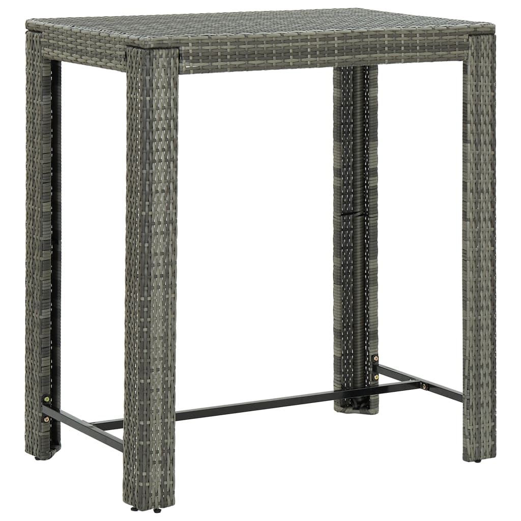 Barbord För Trädgården 140,5X60,5X110,5 Cm Konstrotting