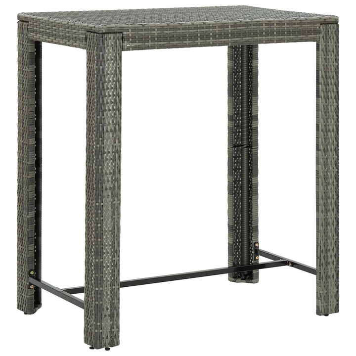 Barbord För Trädgården 140,5X60,5X110,5 Cm Konstrotting
