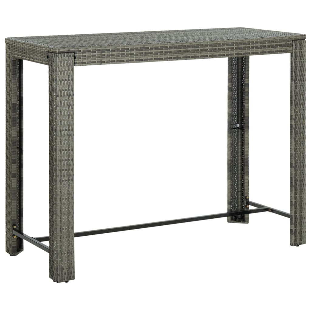Barbord För Trädgården 140,5X60,5X110,5 Cm Konstrotting