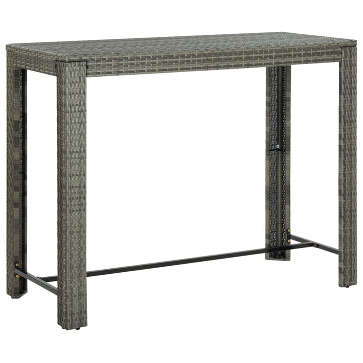 Barbord För Trädgården 140,5X60,5X110,5 Cm Konstrotting