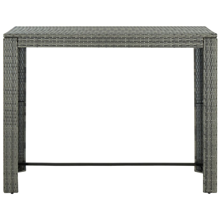 Barbord För Trädgården 140,5X60,5X110,5 Cm Konstrotting