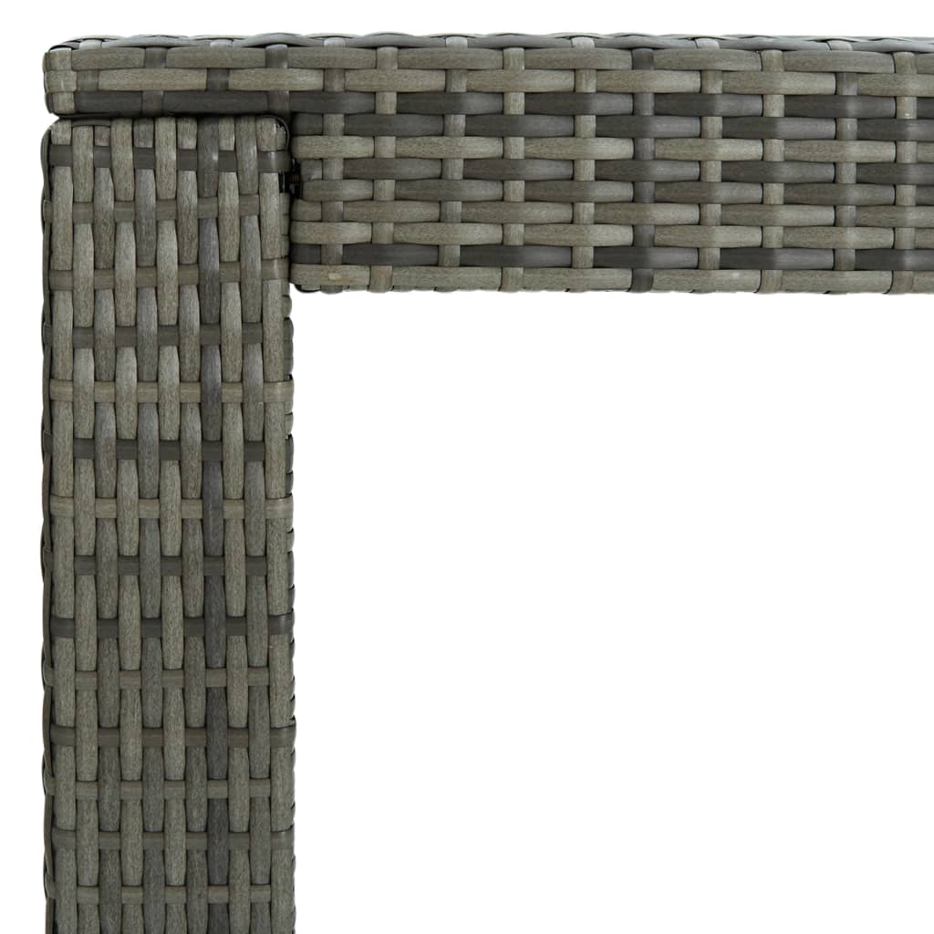 Barbord För Trädgården 140,5X60,5X110,5 Cm Konstrotting