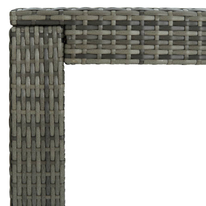 Barbord För Trädgården 140,5X60,5X110,5 Cm Konstrotting