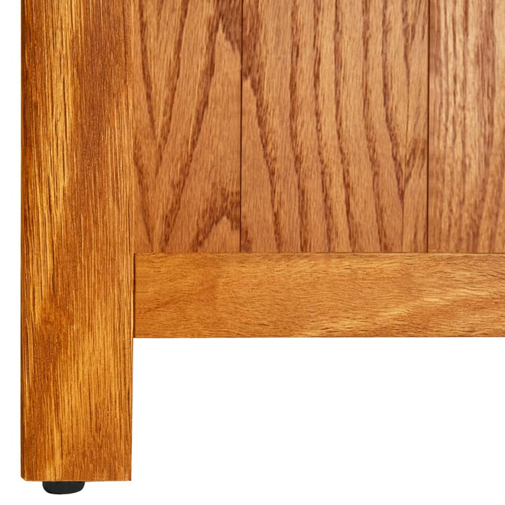 Bokhylla 7 Hyllor 90X22,5X200 Cm Massiv Ek