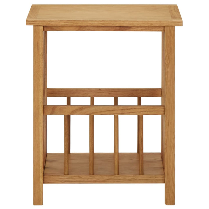 Tidningsbord 45X35X55 Cm Massiv Ek