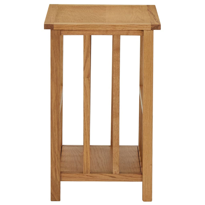 Tidningsbord 45X35X55 Cm Massiv Ek