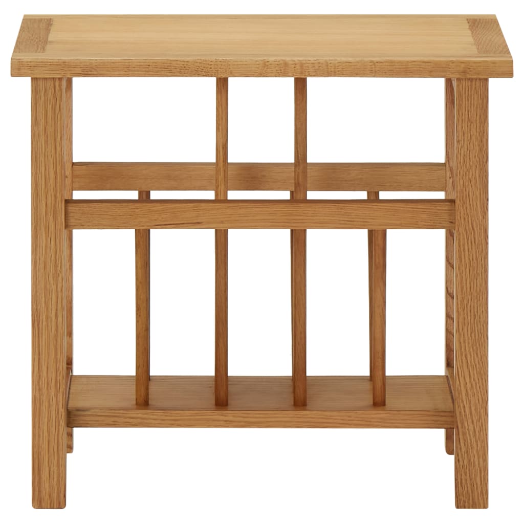 Tidningsbord 45X27X42 Cm Massiv Ek