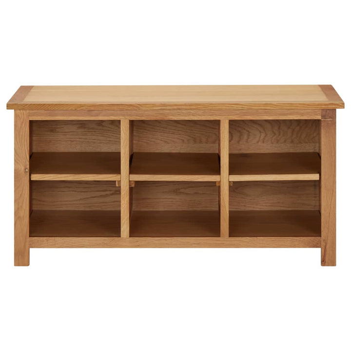 Skohylla 90X37X45 Cm Massiv Ek