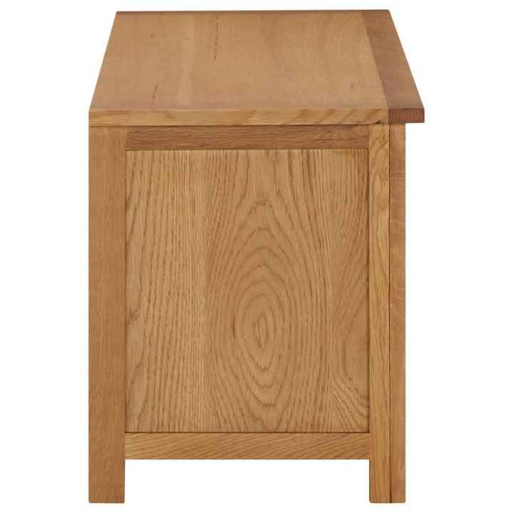 Skohylla 90X37X45 Cm Massiv Ek