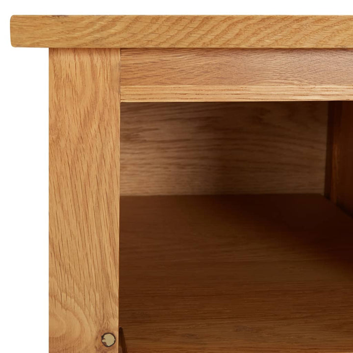 Skohylla 90X37X45 Cm Massiv Ek