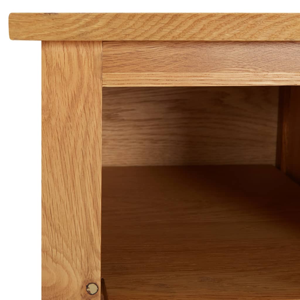 Skohylla 90X37X45 Cm Massiv Ek